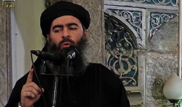 Abu Bakr al-Bagdadi im Juli 2014   | Foto: AFP