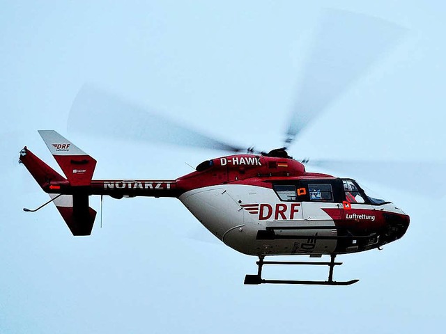 Hubschrauber-Einsatz in  Langeordnach  | Foto: dpa