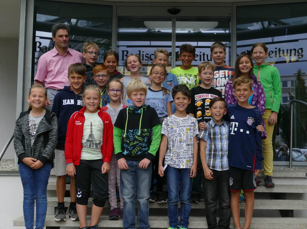 Klasse 4a der Sommerbergschule aus Lenzkirch Klasse 4a der Sommerbergschule aus Lenzkirch