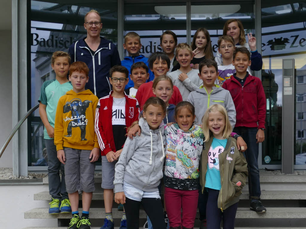 Klasse 4b der Sommerbergschule aus Lenzkirch
