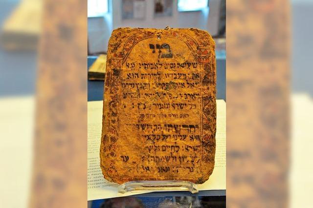 Stadtmuseum zeigt Funde aus der Mackenheimer Synagoge