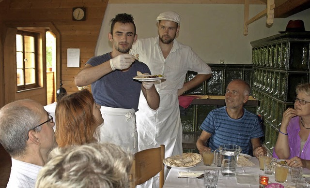 Ein &#8222;Goldenes Salam Men&#8220; ...esaal von Goldenhofbauer Fabian Dreher  | Foto: Karin Stckl-Steinebrunner