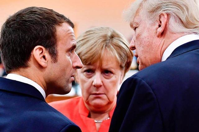 Trump besucht Paris – Macron scheut den Konflikt nicht