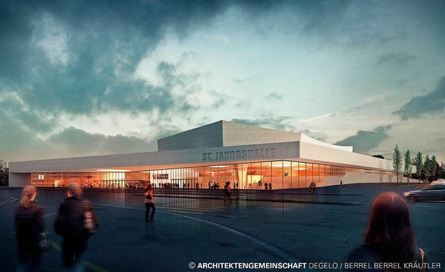 Rund 108 Millionen Franken investiert ...Basel in die Modernisierung der Halle.  | Foto: Architektengemeinschaft Degelo / Berrel Berrel Krutler