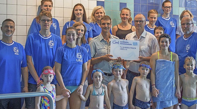 Der Turnverein Gundelfingen ist seit kurzem eine zertifizierte Schwimmschule.   | Foto: Andrea Steinhart