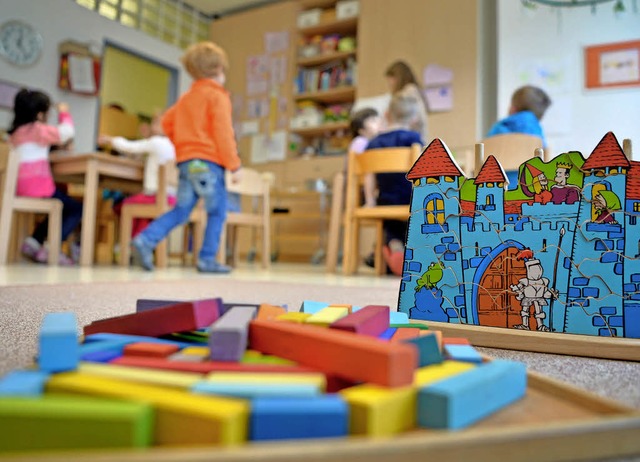 Im kommenden Kindergartenjahr wird der...ergarten wohl wieder ausgelastet sein.  | Foto: Symbolfoto: Monika Skolimowska (dpa)