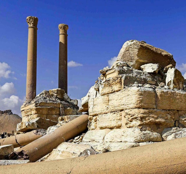 Trmmer in Palmyra   | Foto: AFP