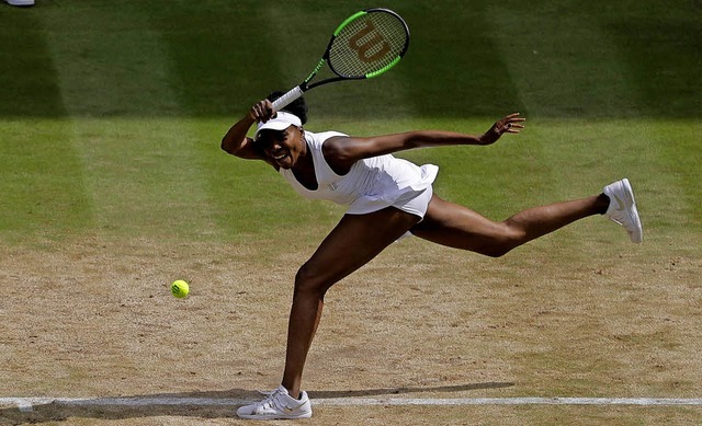 Kraftvoll ins Finale: Venus Williams  | Foto: dpa