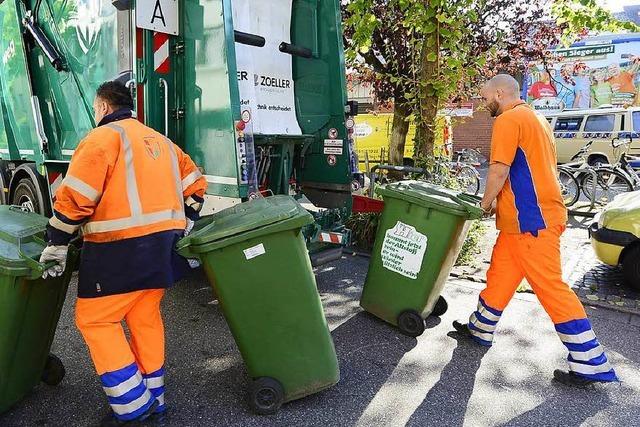 Ab 31. Juli gibt’s für 22.000 Haushalte in Freiburg Änderungen bei der Müllabfuhr