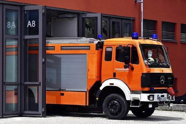 Freiburger Feuerwehr eilt von einem Einsatz zum anderen