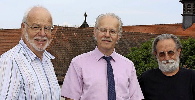 Knut Schick, Klaus Herrmann und Martin Dittrich (von links)   | Foto: Haase