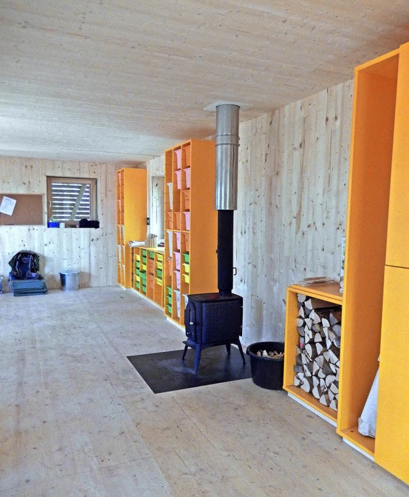 Blick ins Innere: hell, freundlich  und gemtlich ist&#8217;s da drinnen.  | Foto: Katharina Ma