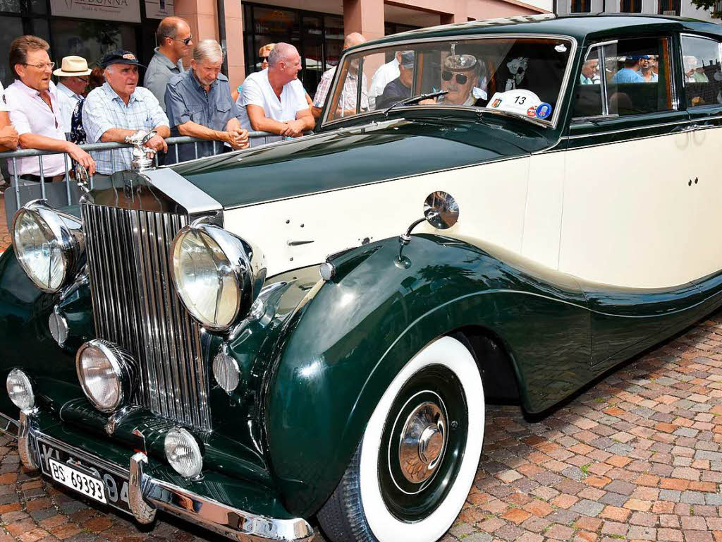 Ein Luxusauto: Der Rolly-Oyce Silver Wraith Limousine aus dem Jahr 1948