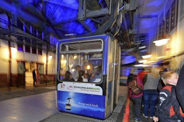 Schauinslandbahn lud zu Nachtfahrten mit Rahmenprogramm