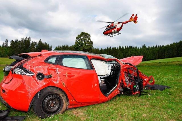 Zwei Verletzte bei Unfall