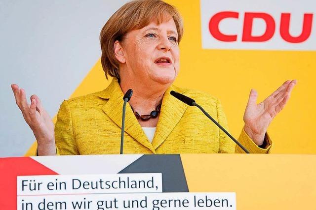 Sommer, Sonne, Merkel: Der Wahlkampf startet