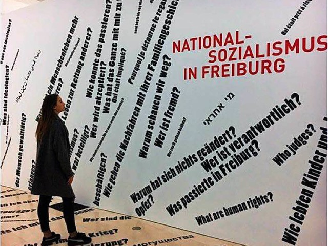 Eine Ausstellung, die berhrt: Nationalsozialismus in Freiburg.   | Foto: rita eggstein