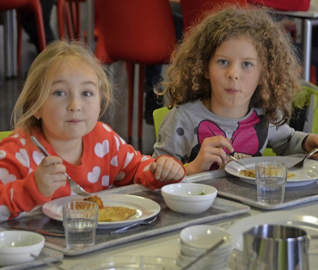 Zunehmend gefragt: Mittagstisch an den Emmendinger Grundschulen.  | Foto: Walser