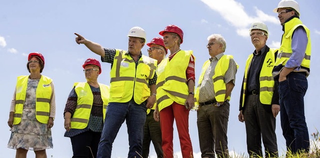 <BZ-FotoAnlauf>Kalkwerk Istein</BZ-Fot...vertretende Werksleiter Werner Schmid.  | Foto: Lhoist Germany