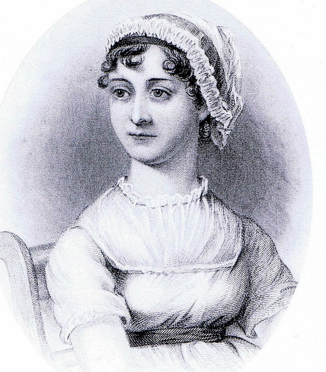 Jane Austen, Holzschnitt   | Foto: Jane Austen&#8217;s House / dpa