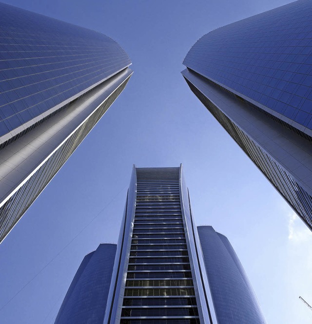 Hochhuser in Abu Dhabi, Hauptstadt der Vereinigten Arabischen Emirate  | Foto: Axel Schmies