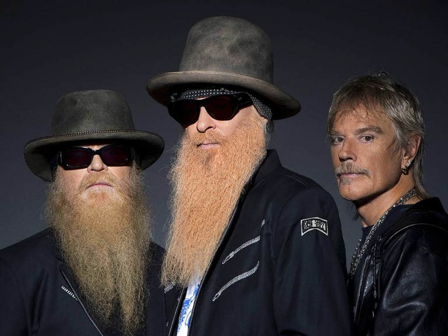 Dusty Hill, Billy Gibbons und Frank Be...ach Lrrach zum Stimmen-Festival 2017.  | Foto: Ross Halfin