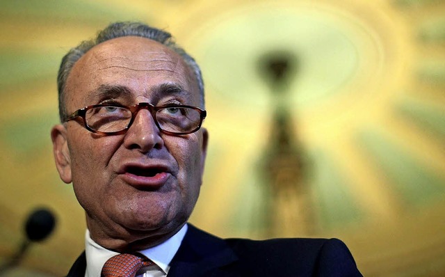 Der demokratische Senator Chuck Schumer   | Foto: AFP