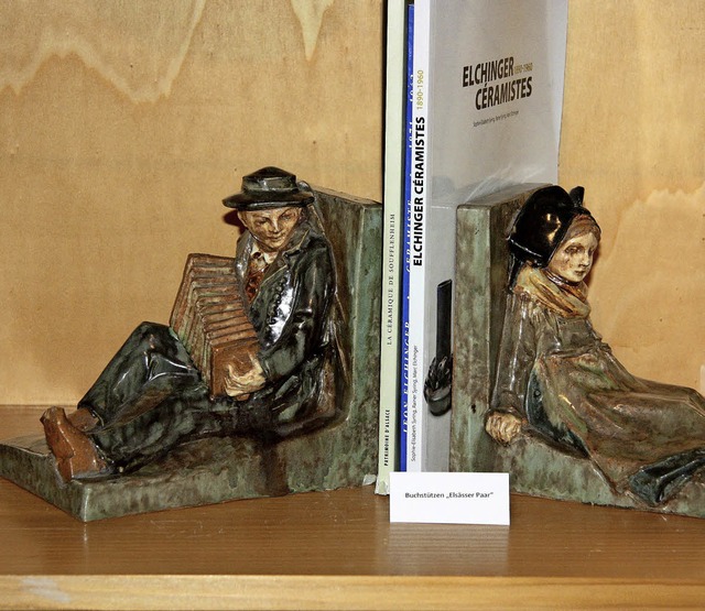 Die  Sonderschau zeigt auch witzige Keramikfiguren.   | Foto: Privat