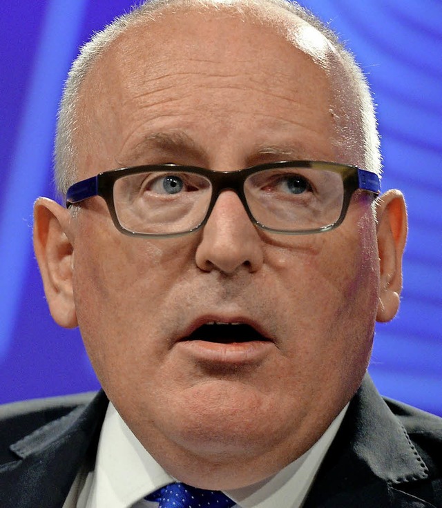 Frans Timmermans   | Foto: afp