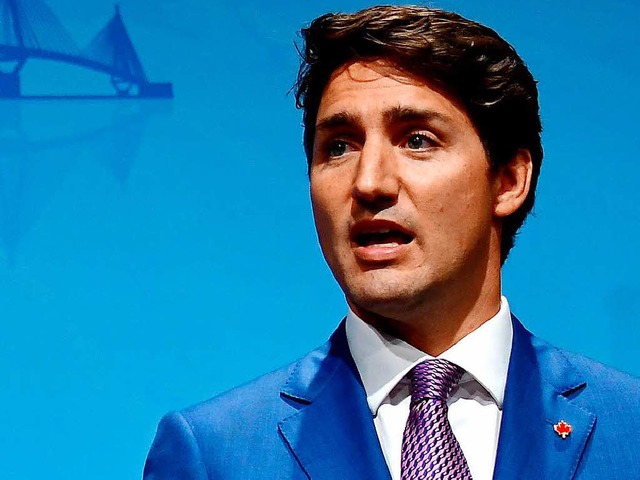 Justin Trudeau regiert in Kanada.  | Foto: AFP