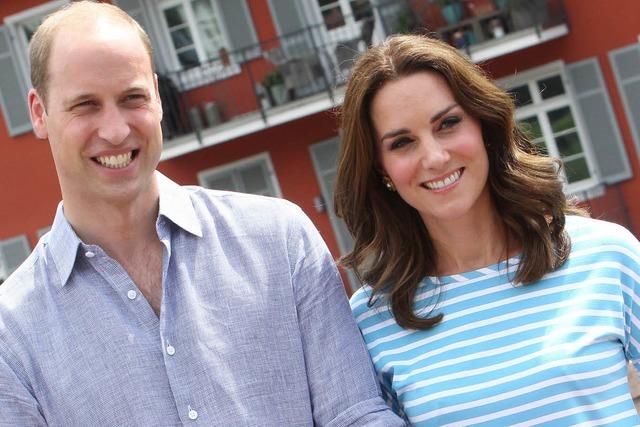 Fotos: Prinz William und Ehefrau Kate sind in Deutschland zu Besuch