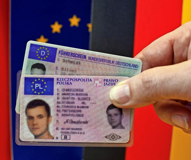 Im Grundsatz  gilt ein polnischer Fhrerschein innerhalb  der gesamten EU.   | Foto: dpa