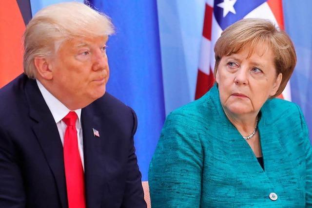 Was sagt Trumps Mann in Deutschland zu Merkel?