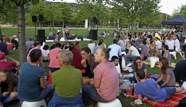 Musik hren und Freunde treffen &#8211...tra Campus kann man beides verbinden.   | Foto: Siemann