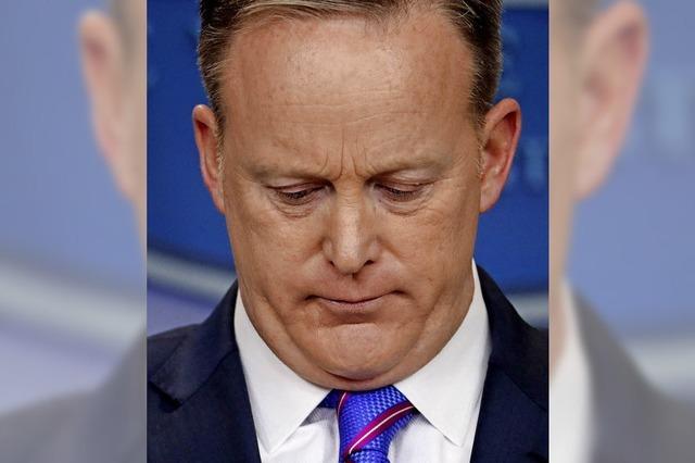 Trump-Sprecher Sean Spicer tritt zurck