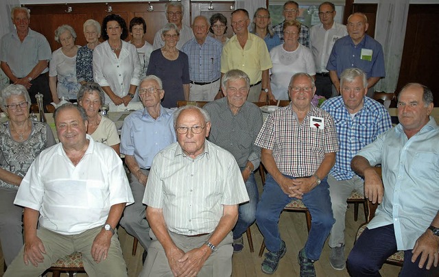 Die letzte Mitgliederversammlung des S...die Gemeinde Murg und den Hauptverein.  | Foto: Brigitte Chymo