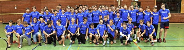 Viel Spa am Handball hatten diese Jug.... Hummel-Cup in Waldkirch teilnahmen.   | Foto: Verein