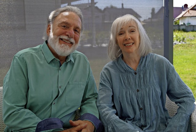 Conrad und Betty Omansky fhlen sich im Badischen sehr wohl.   | Foto: Christine Storck