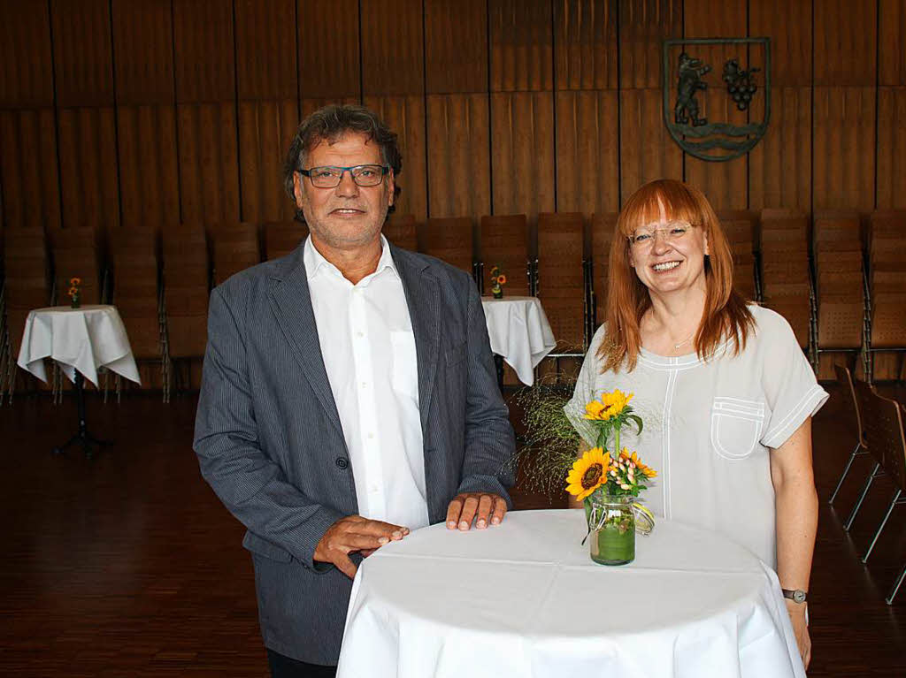 Michael Weber und seine Nachfolgerin Sabine Braun