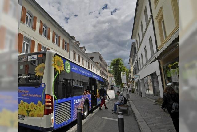 Wegen Grabenstrae sind Lrracher Buslinien auf dem Prfstand