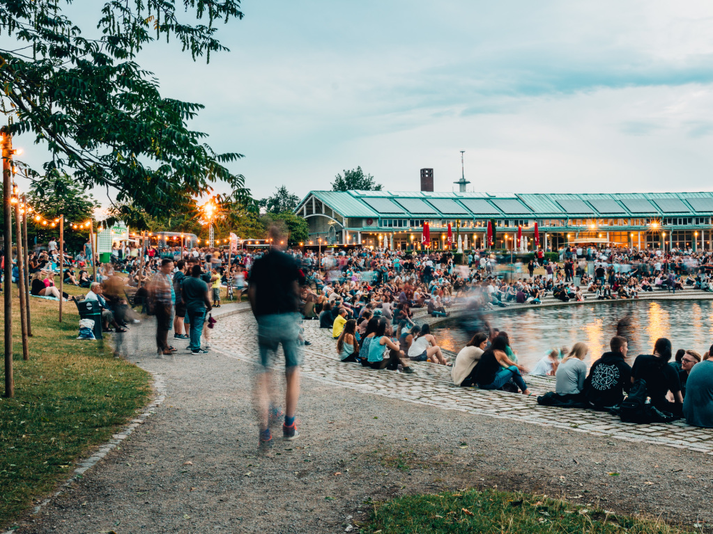 Seefest am Freiburger Seepark.