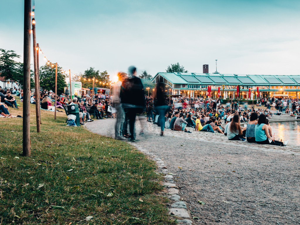 Seefest am Freiburger Seepark.