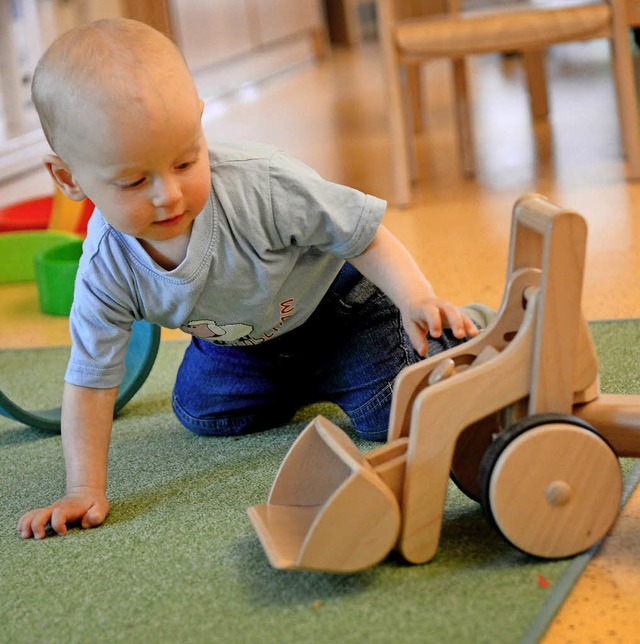 Kleinkindbetreuung wird deutlich teurer in Bahlingen.   | Foto: dpa