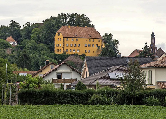 Das Mahlberger Schloss spielt in der Stadtgeschichte eine Rolle.   | Foto: Olaf Michel