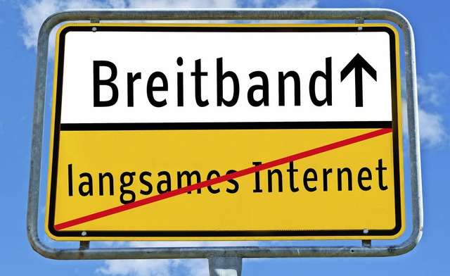 Die Richtung ist klar: Die Region braucht  schnelleres Internet.   | Foto: Animaflora (Fotolia)