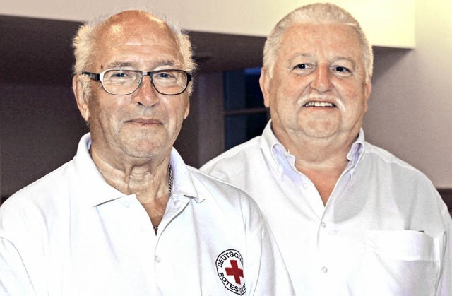 Herbert Raufer vom Ortsverein Lenzkirc...tigkeit mit einer Anerkennung geehrt.  | Foto: Eva Korinth