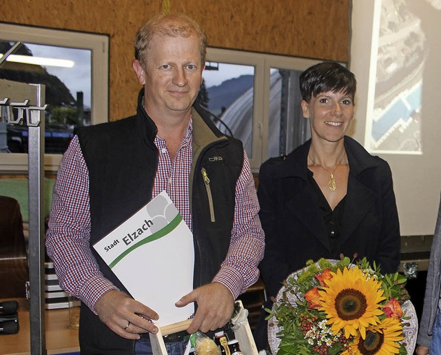 Johannes Becherer und Annerose Ketterer.  | Foto: Bernd Fackler