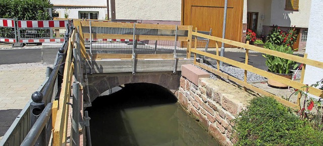 Wieder befahrbar: die Bogenbrcke in der Alleestrae  | Foto: Stadt Ettenheim