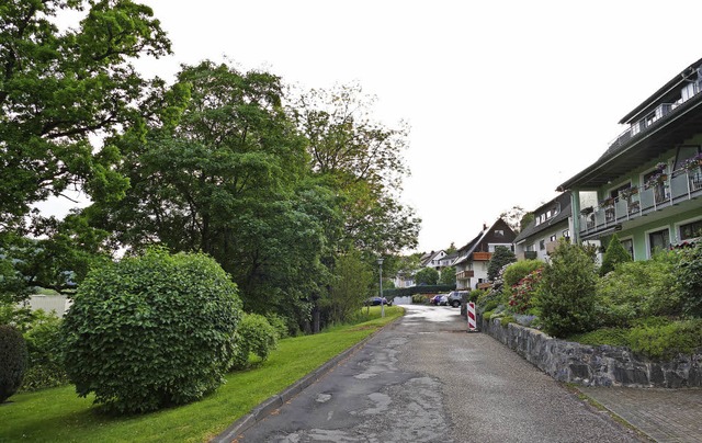 Die Anwohner der Frstenbergstrae wol...der geplant ist, mssten sie weichen.   | Foto: Ralf Morys