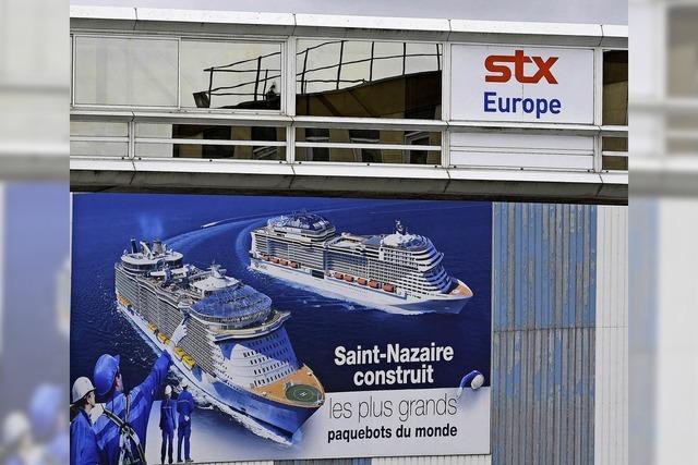 Frankreich verstaatlicht Schiffswerft